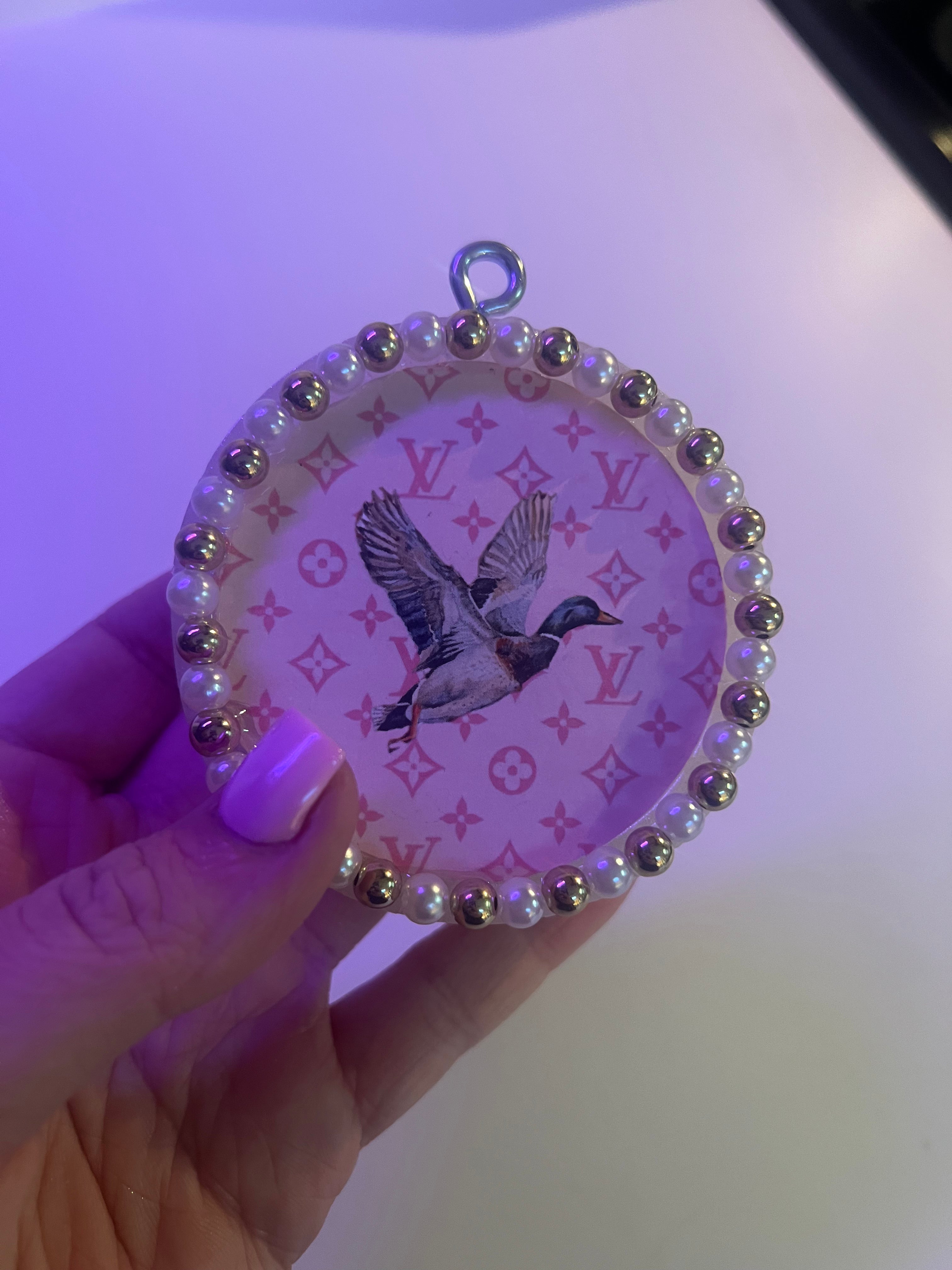 PINK LV MALLARD CARDSTOCK FRESHIE