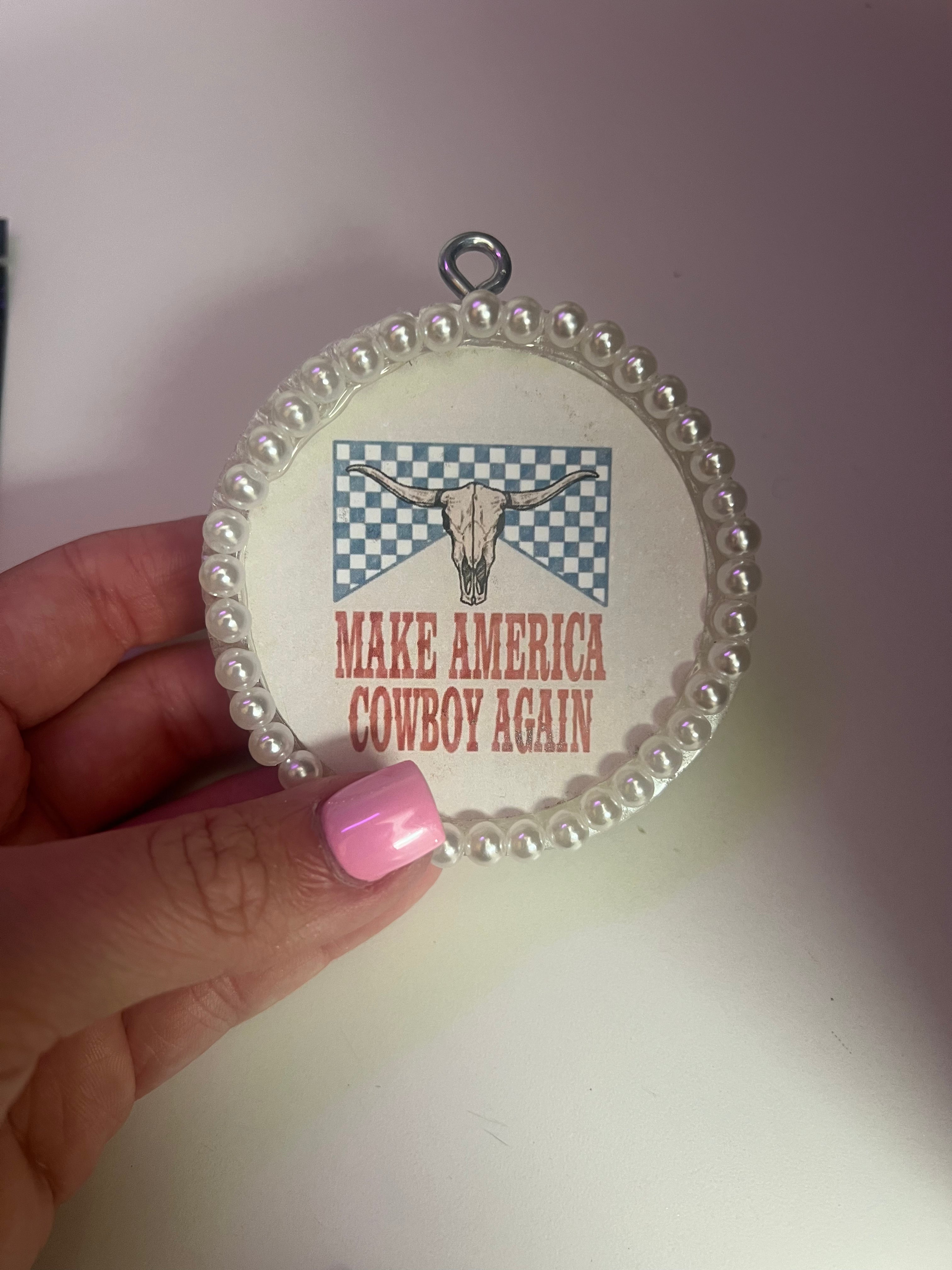 MAKE AMERICA COWBOY AGAIN CARDSTOCK FRESHIE
