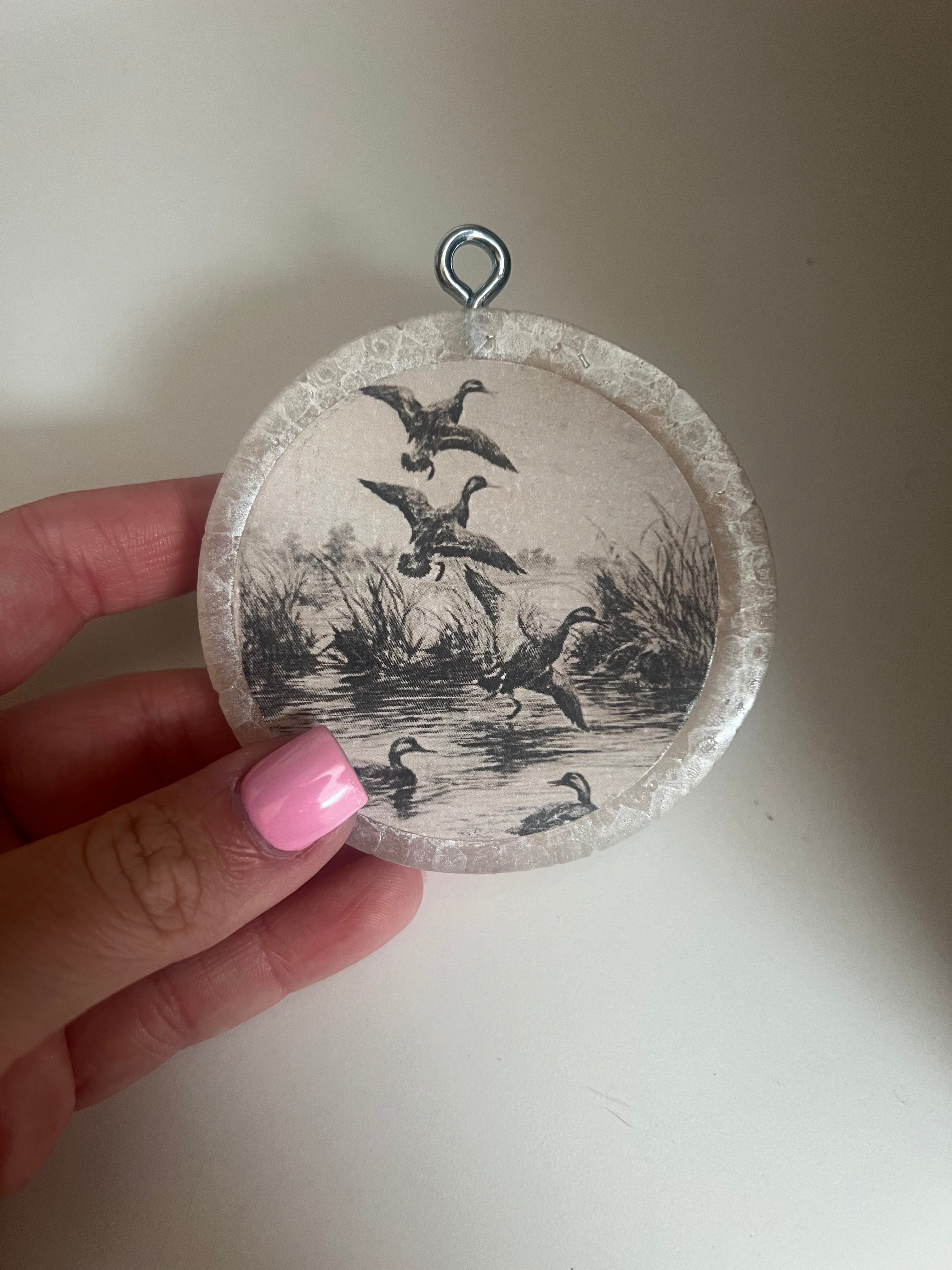 MALLARD DUCK SCENE CARDSTOCK FRESHIE